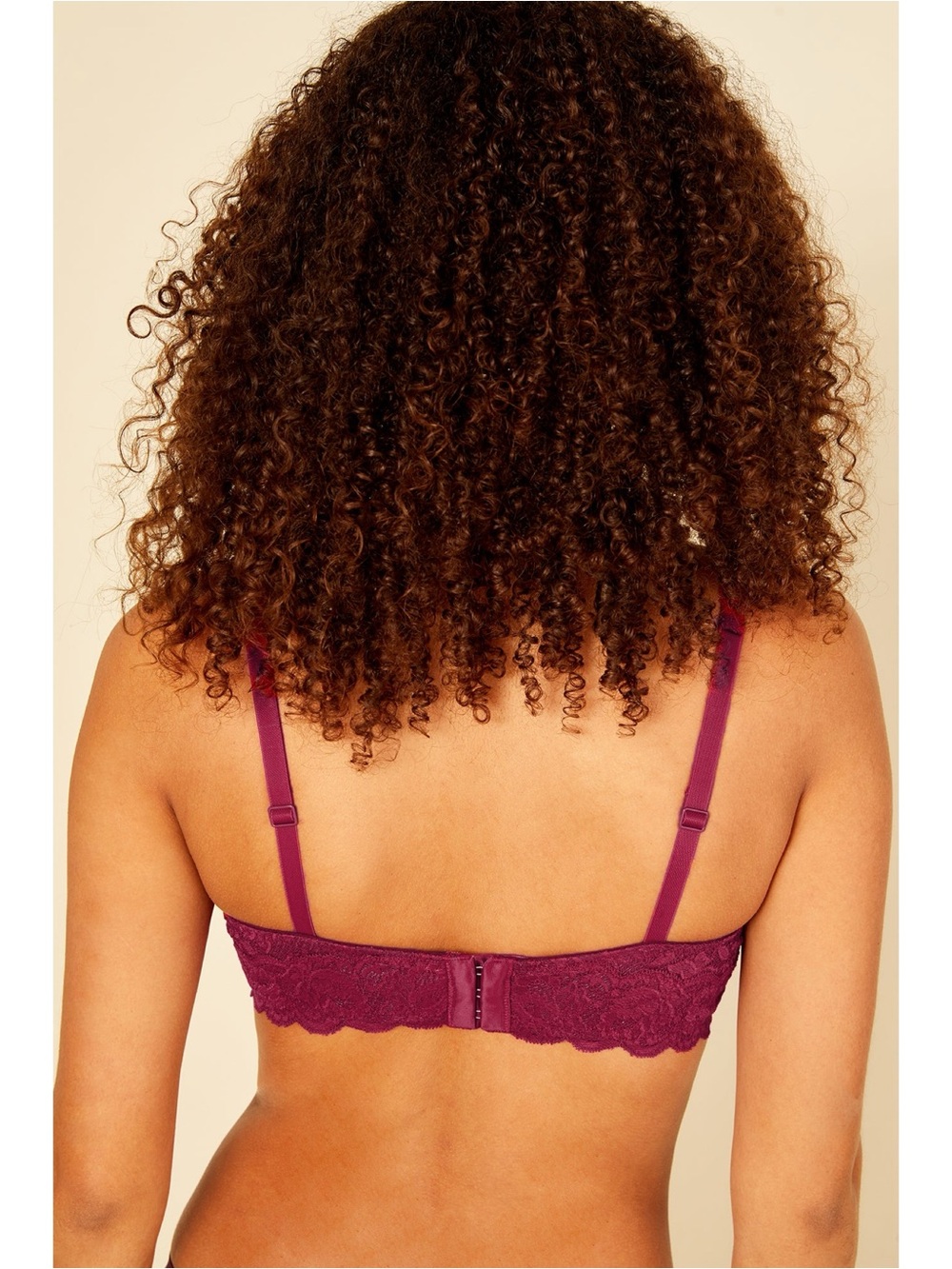 NWT Cosabella Never Say Never Balconette Bra in Vino 34C - Picture 2 of 10
